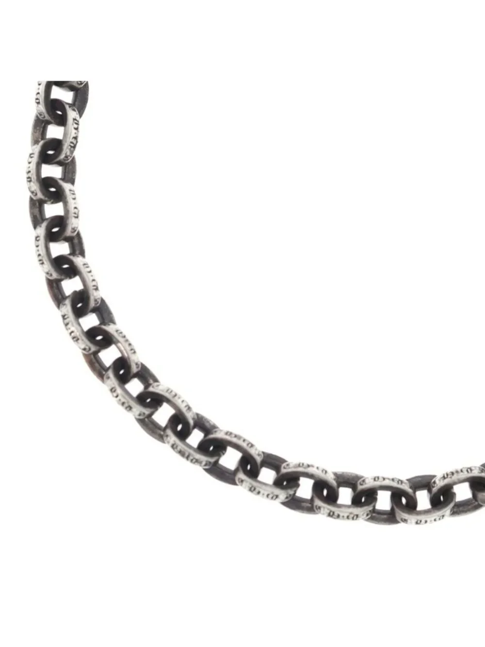 Chrome Hearts Paper Chain 20 Necklace Silver